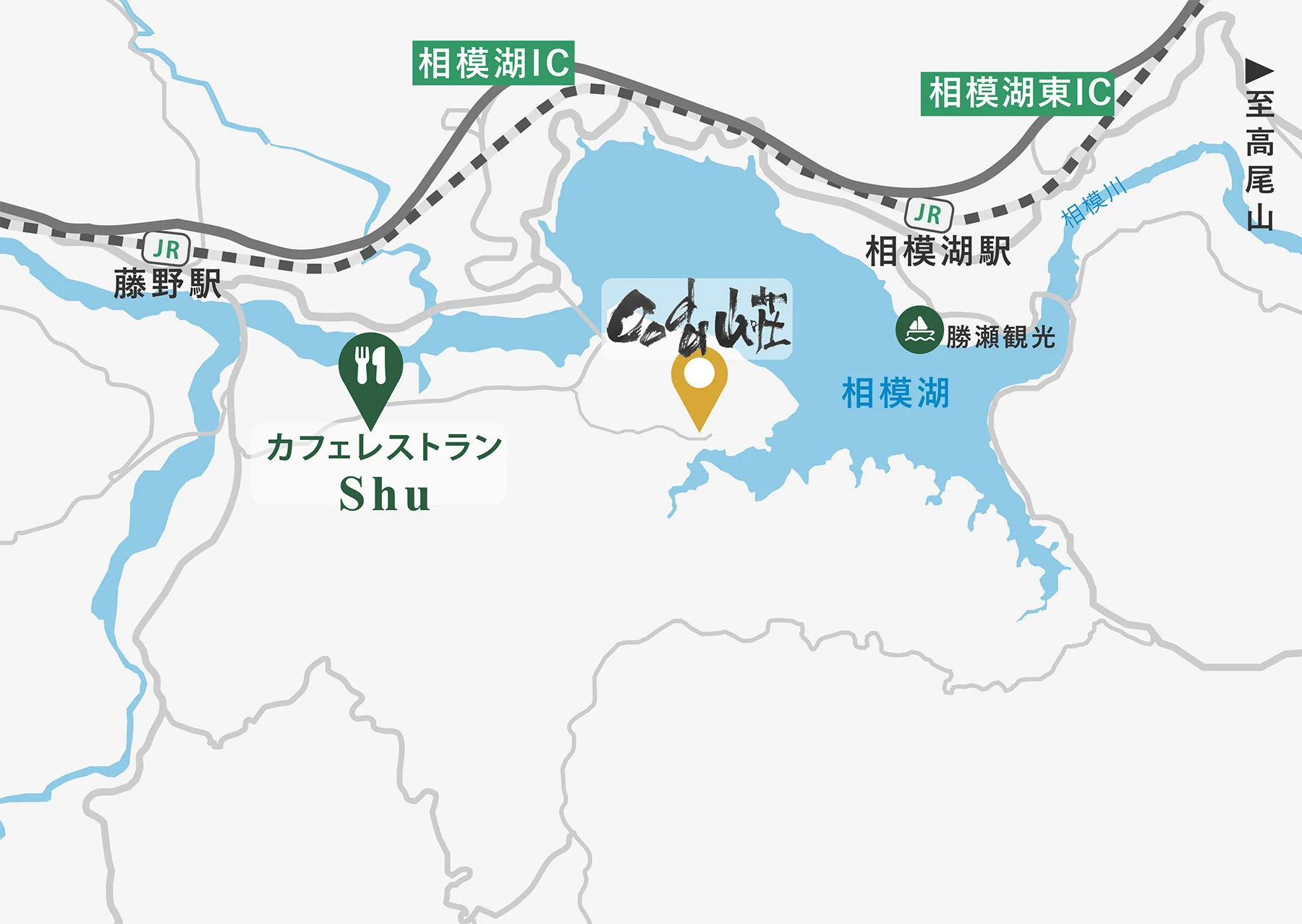 レストランShuの地図